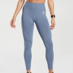 GYMSHARK Vital Seamless Leggings Blue